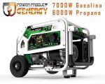 GENERADOR GASOLINA - PROPANO NATURA 7000 GENERGY