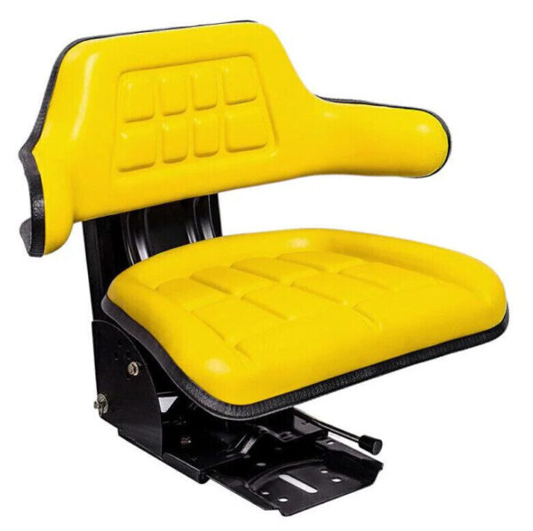 Asiento amarillo con riñonera