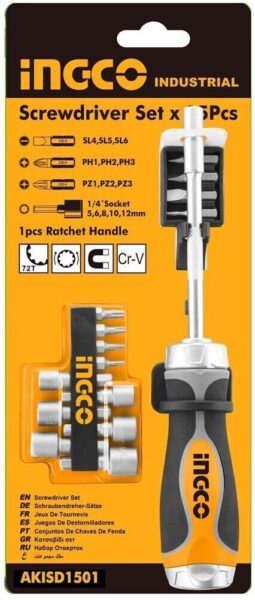 Destornillador 14 en 1 INGCO