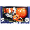 Kit motosierra, casco y guastes de juguete HUSQVARNA