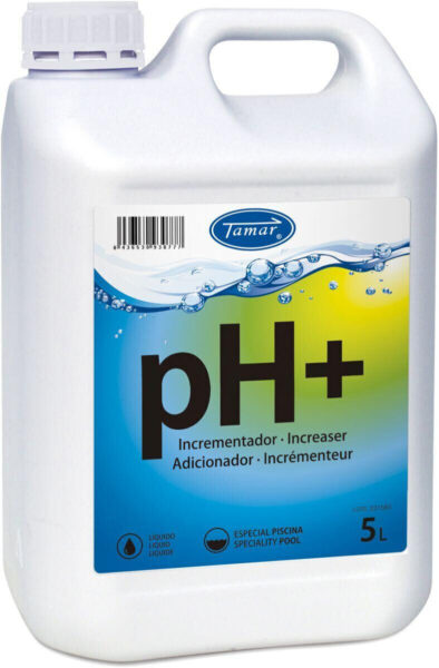 Incrementador pH+ piscina líquido 5 L