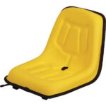 Asiento de PVC amarillo