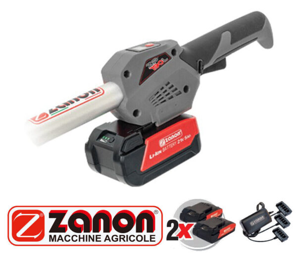 PODADORA ZANON ZP190L + 2 BATERIAS 5Ah