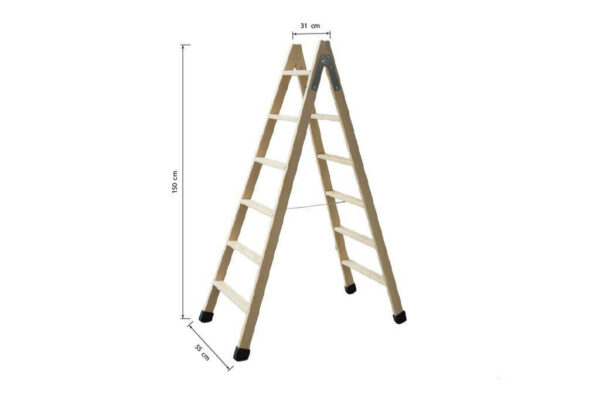 Escalera de Madera 1,50 metros