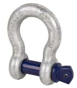 Grillete Lira Alta Resistencia Galvanizado