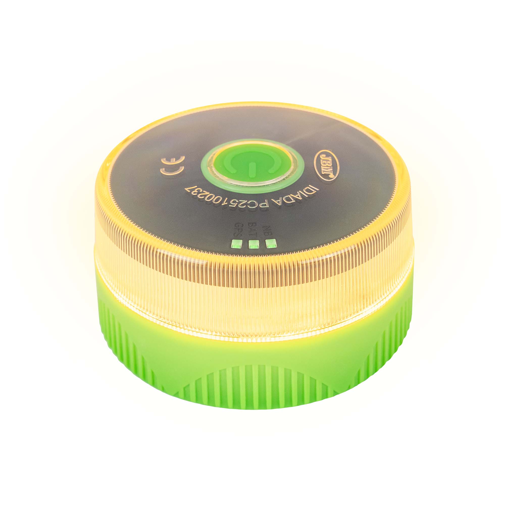 Luz de emergencia para automóvil V16 con posicionamiento GPS y transmisión de datos inalámbrica.