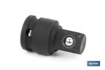 Adaptador de impacto 3/4" a 1/2"| Con cuadradillo macho 1/2" y hembra de 3/4" | Fabricado especial para herramientas de impacto