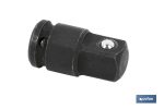 Adaptador de impacto 3/8" a 1/4"| Con cuadradillo macho 1/4 y hembra de 3/8" | Fabricado especial para herramientas de impacto