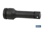 Alargadera de impacto 1" | Con longitud de 175, 250 y 330 mm | Prolongador de impacto de 1"