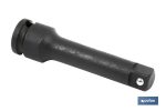 Alargadera de impacto 3/8" | Con longitud de 50, 75 y 250 mm | Prolongador de impacto de 3/8"
