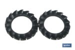 Arandelas Elásticas en Abanico Dentado Exterior DIN 6798 Blíster Estándar