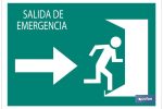 Salida emergencia "Derecha" Texto