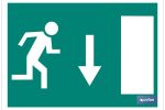 Salida emergencia "Abajo"