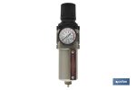 Filtro regulador de presión con rosca de 3/8" | Filtro Regulador de aire comprimido de compresor