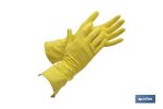 Guantes de látex flocado | Agarre y sujeción óptimos | Protegen y cuidan la piel | Ideales para tareas de limpieza