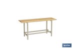 BANCO DE VESTUARIO MADERA L-1000 MM