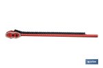 Llave de cadena reforzada reversible | Medidas apertura 6" |Longitud total 900 mm