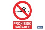 Prohibido bañarse