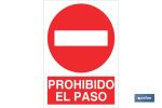 Prohibido el Paso