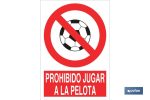 Prohibido jugar a la pelota