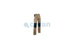 PANTALON TRABAJO LENOIR 280gms/m BEIS-NEGRO T-64