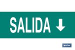 SEÑAL LUMINISCENTE 400X100MM.