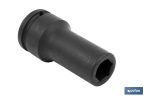 Vaso de impacto hexagonal de 3/4" | Serie Larga | Disponible en varias medidas