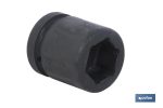 Vaso de impacto hexagonal de 1" | Serie Normal | Disponible en varias medidas