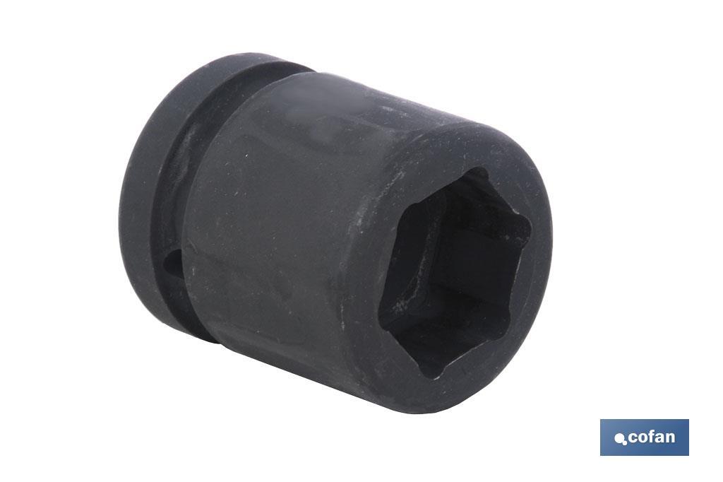 Vaso de impacto hexagonal de 1" | Serie Normal | Disponible en varias medidas