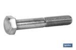 Tornillo con cabeza hexagonal DIN-931 | Clase 8.8 acabado Zincado | Medidas desde M-5 hasta M-24