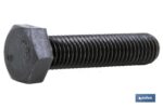 Tornillo con cabeza hexagonal Whitworth (UNC) DIN-933 | Rosca tota | Clase 8.8 negro | Medidas desde 1/4" hasta 1"