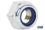 Tuercas Hexagonales Autoblocante Nylon DIN 985 Blíster Estándar