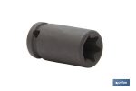 Vaso de impacto Torx de 1/4" | Modelo Hembra | Disponible en varias medidas