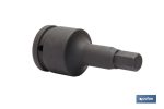 Vaso de impacto Hexagonal de 3/4" | Modelo Macho | Disponible en varias medidas