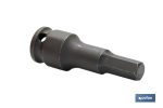 Vaso de impacto Hexagonal de 3/8" | Modelo Macho | Disponible en varias medidas