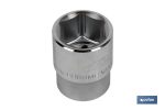 LLave de Vaso métrico 3/4" | 6 caras hexagonal | Medida 19 a 60 mm