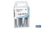BL 6 UDS. DIN-933 M-6X40 Z