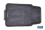 JUEGO DE ALFOMBRILLAS DE PVC PARA AUTOMÓVIL 4 UDS.