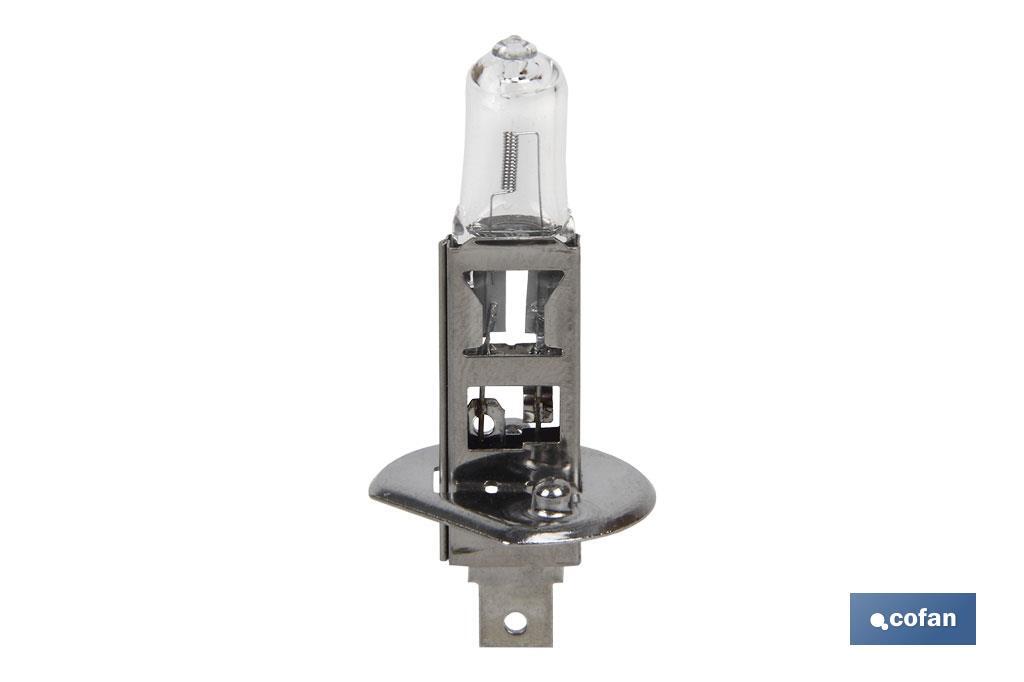 LÁMPARA HALÓGENA COFAN H1 (P14,5S) 12V 55W - Imagen 3