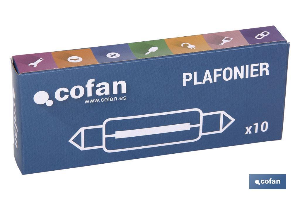 Lámpara plafonier C5W (11 x 38 mm) 12V - Imagen 2