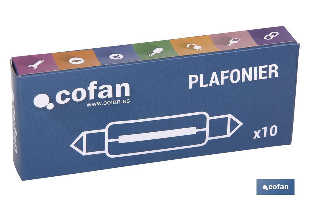 Lámpara plafonierC5W (11 x 44 mm) 12 V - Imagen 2