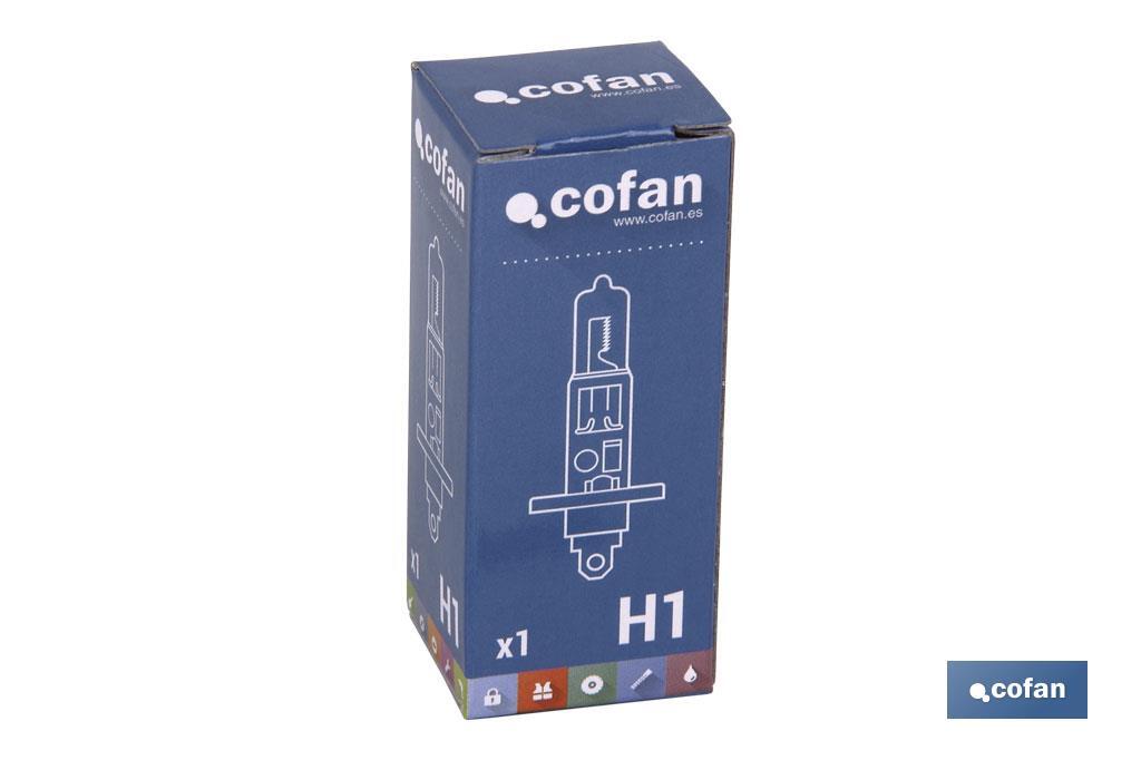 LÁMPARA HALÓGENA COFAN H1 (P14,5S) 24V 70W - Imagen 2
