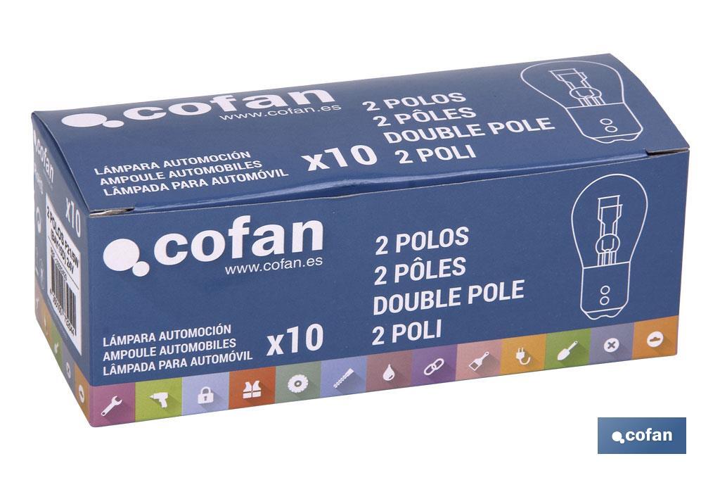 Lámpara de 2 polos P21/5W (BA15d) 24 V - Imagen 2