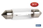 Lámpara plafonier C10W 24 V | Medida: 11 x 38 mm