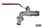Grifo con maneta | Diferentes medidas | Adecuado para manguera | PN: 25 bar