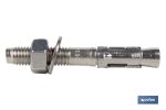 Taco macho de anclaje MTC | Acero inoxidable | Medidas desde M-6 hasta M-16 mm
