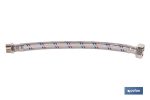 Conexión flexible con rosca macho-hembra | Conexión M1/2" x H1/2" DN13 G1/2" | Manguera flexible de acero inoxidable | Disponible en diferentes longitudes