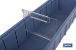 SEPARADOR TRANSVERSAL PLASTICO P/GAVETA