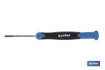 Destornillador Pozidriv de alta precisión modelo Gripforce | Punta magnética y mango antideslizante | Disponible en diferentes longitudes de varilla