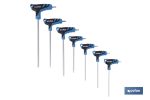 SET DE DESTORNILLADORES GRIPFORCE MANGO EN T TORX 7 UDS